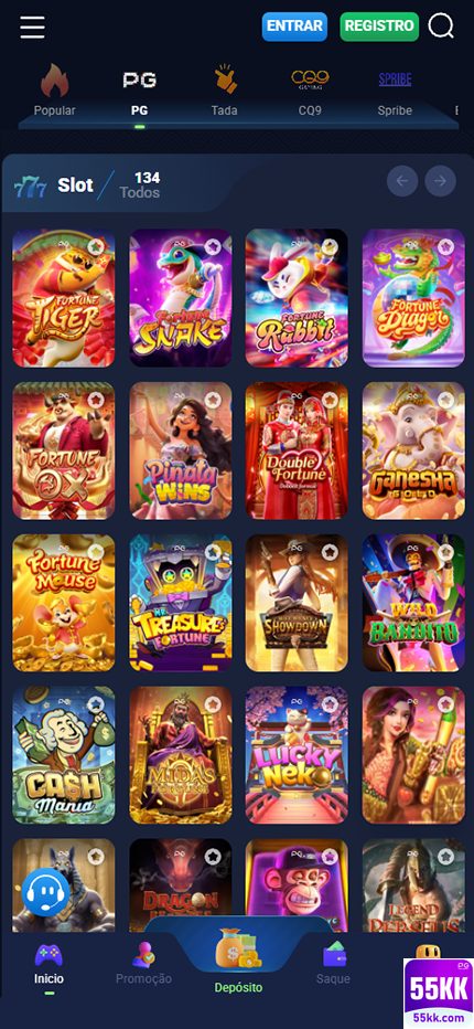 Prêmios Jogos 55kk.com